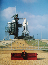 Larry Weeks, Columbia II Space Shuttle Cape Canaveral, 1981